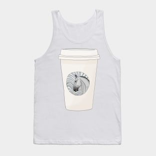 Equestrian Coffee Cup Tank Top